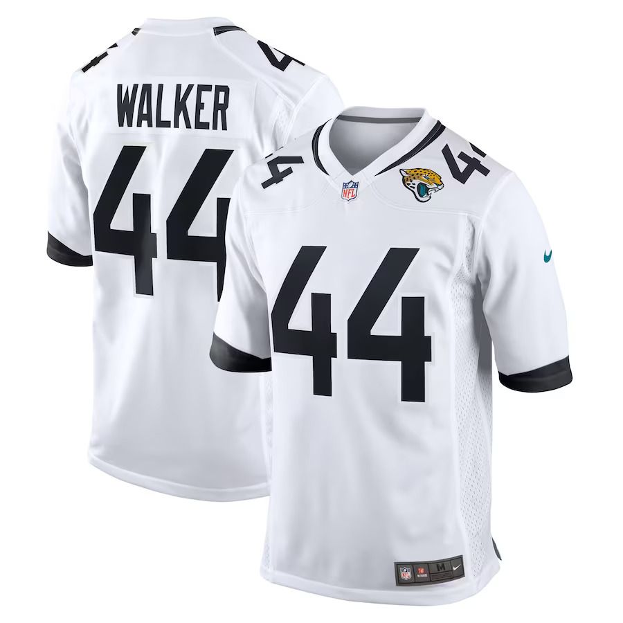 Men Jacksonville Jaguars #44 Travon Walker Nike White Player Game NFL Jersey